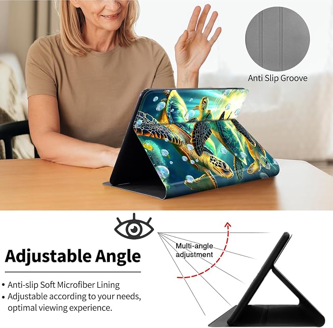 Case for All-New 7 Kindle Paperwhite 12th Gen 2024 &amp Kindle Colorsoft Signature EditionPU Leather Cover with Auto Sleep Wake FeatureAmerican Flag Eagle