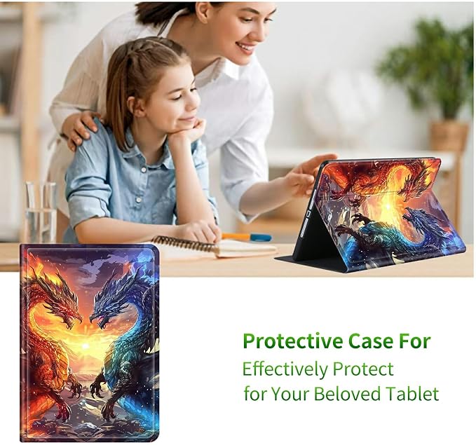 for 6 Kindle 11th Generation 2024/2022 Release Case (Model No: C2V2L3) E-Reader Multi-Angle Viewing Shockproof Smart Protective Case with Auto Wake/Sleep Baseball
