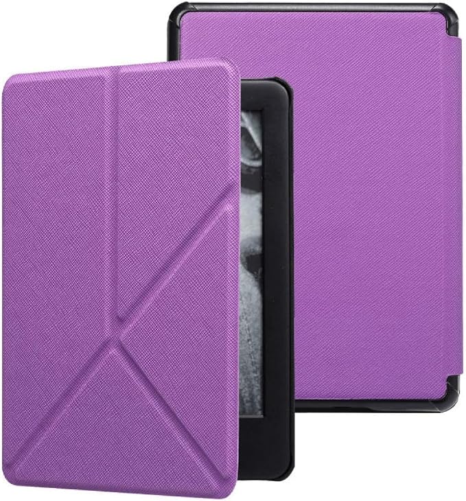 Case for 6-inch Kindle Paperwhite 4 (10th Gen 2018 Releases) Standing Origami Slim Shell Cover with Auto Wake/Sleep for Amazon Kindle Paperwhite 2018 E-Reader Black