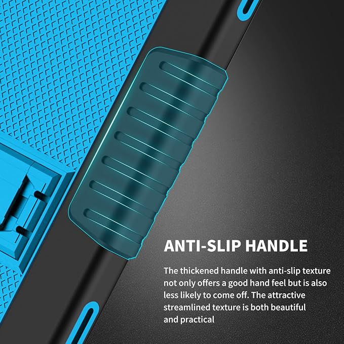 for Lenovo Tab One 8.7 inch Tablet Case Shockproof Hybrid Cover Built in Kickstand Shoulder Strap Hybrid Protective Cover for Lenovo Tab One/K9 TB305FU (2025) 8.7 Tablet (Black)