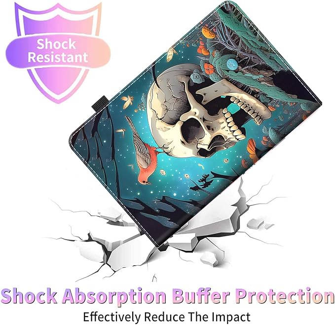 Case Fits All-New Amazon Kindle Fire HD 10 &amp 10 Plus Tablet (13th/11th Generation 2023/2021 Release) 10.1 Durable Shockproof Protective Cover with Auto Wake/Sleep，Black Woman Queen Afro Design