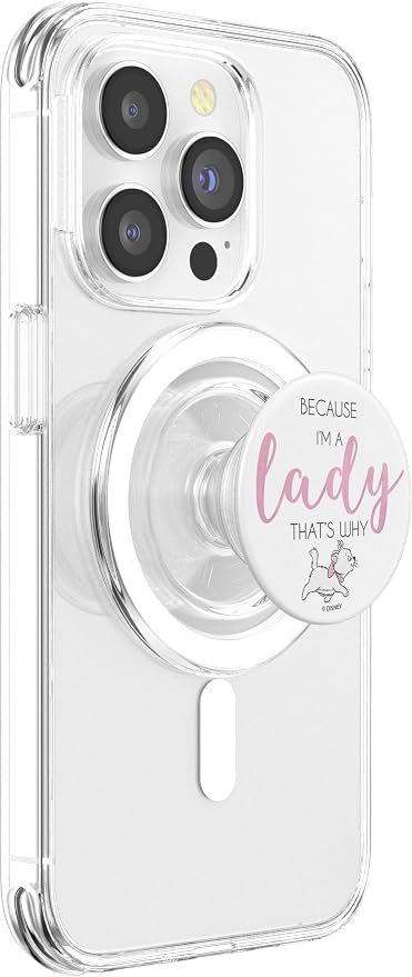 Disney The Aristocats Marie Because I'm A Lady That's Why PopSockets Adhesive PopGrip