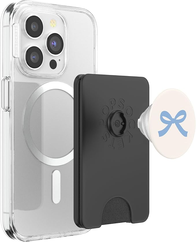 The Summer I Turned Pretty - Bow Print PopSockets PopWallet for MagSafe