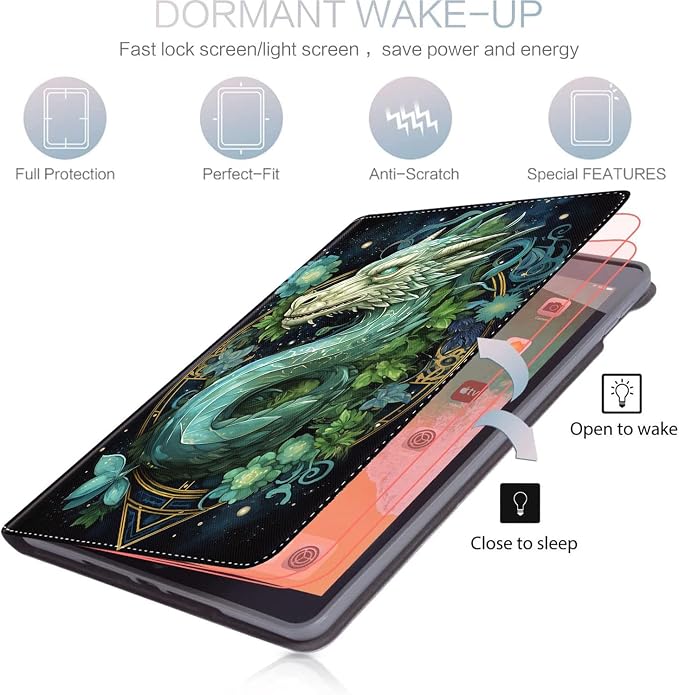 Case for iPad (A16) 11th Generation 11 Inch (2025) for iPad 10th Generation 10.9 Inch (2022) Slim Folding Stand Cover with Auto Wake/Sleep Watercolor Sea Turtle