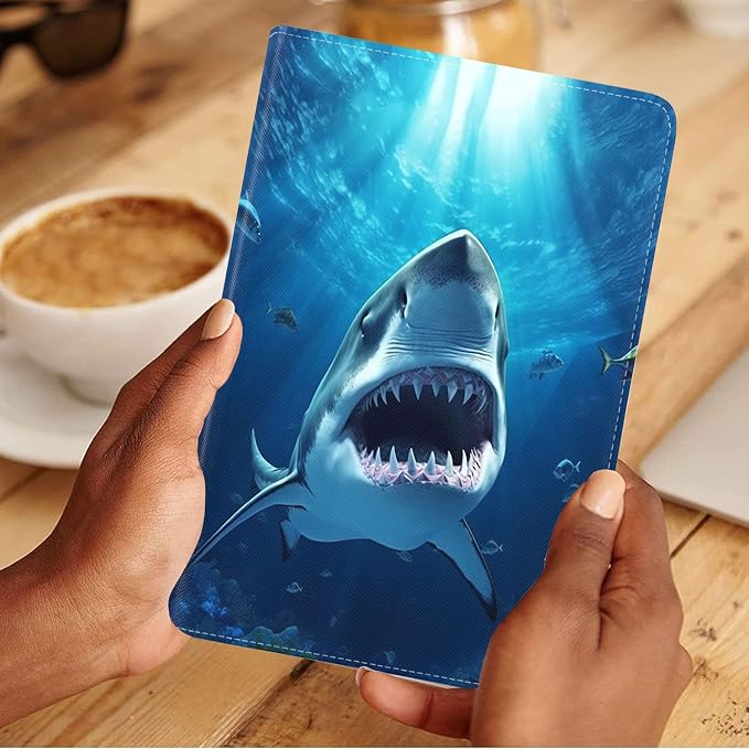 Case for Samsung Galaxy Tab A 8.0 2019 (SM-T290/T295/T297) Slim Lightweight PU Leather Stand Cover with Auto Wake/Sleep for Galaxy Tab A 8.0 Inch Abstract Watercolor Art Dogs