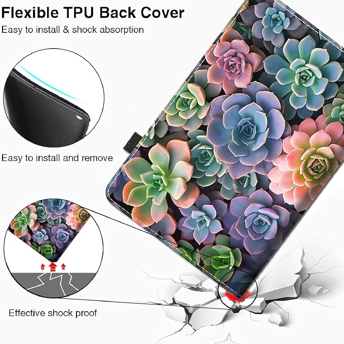 Case for Amazon Kindle Fire Max 11 Tablet (13th Generation 2023 Release) - Slim Fit Standing Cover with Auto Sleep/Wake for All-New Fire 11 Max Tablet Peach Blossom