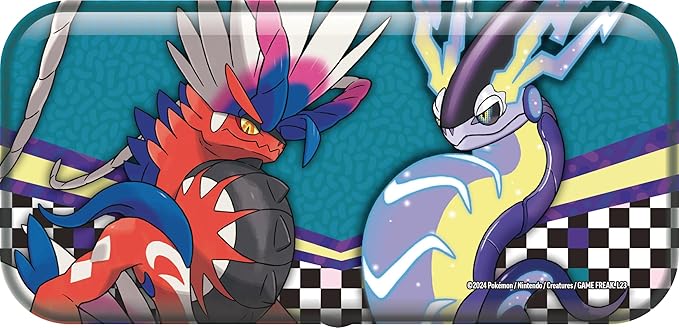 Pokémon - Trading Card Game: Back to School Pencil Case - Glurak (1 Tin Box & 2 Booster Packs)