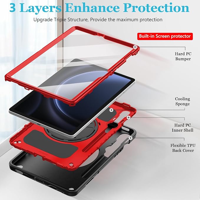 Miesherk STOCK Case for Tab S11 Ultra/S10 Ultra/S9 Ultra/S8 Ultra 14.6 INCH