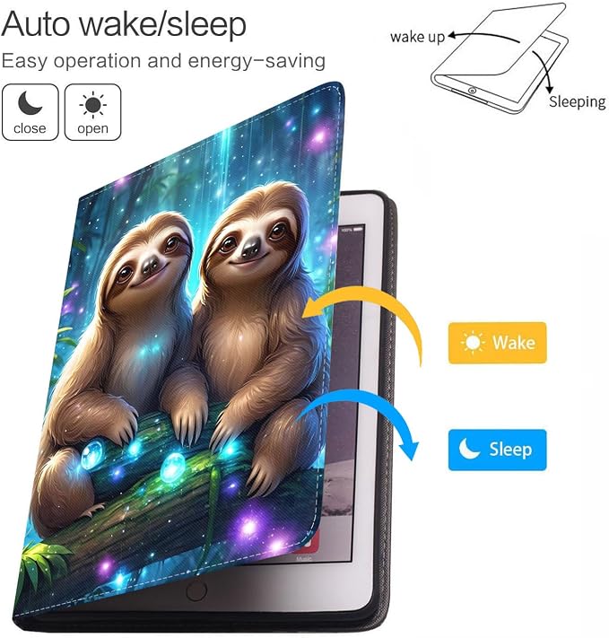 for iPad mini 1 2 3 4 5 Case Stay Positive Work Hard and Make It Happen Inspirational Quote Slim Lightweight PU Leather Stand Cover with Auto Wake/Sleep for iPad mini 5th/4th Gen 7.9 Inch