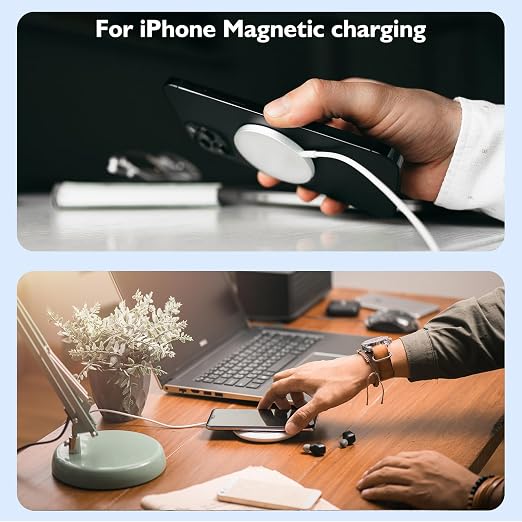 [Apple MFi Certified] iPhone 17 Magnetic Charger6FT USB C i Phone 17 Wireless Charging Pad &amp Fast PD USB C Charging BlockFast iPhone Mag-Safe Charger for iPhone 17/16 Pro/Pro Max/15/14/13/12 Ser