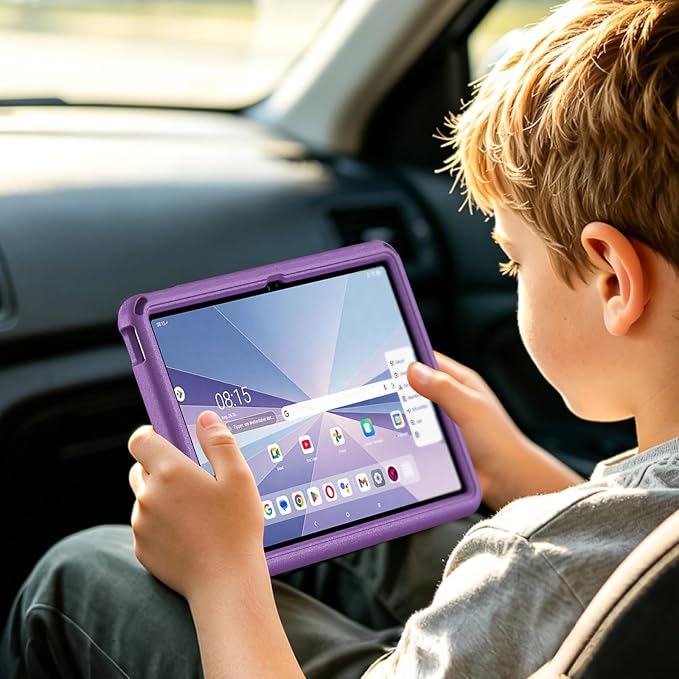 Kids Case for Lenovo IdeaTab11 2025/K11 Gen 2TB-336ZU/FU | Made of non-toxic odorless EVA materialStrong drop resistance，360 degree rotating support，Suitable for children's learning
