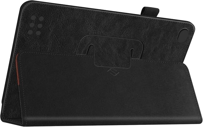 Fintie Folio Case for Kindle Fire 7 1st Gen 2011 Black | Slim Fit PU Leather Foldable Viewing Stand Cover with Stylus Holder and Magnetic Closure