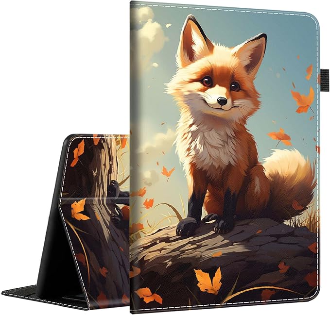 Case for Amazon Kindle Fire Max 11 Case (13th Gen 2023 Release) 11，Slim Fit Foldable Standing Cover Case with Auto Sleep/Wake for Fire 11 Max Tablet，Skull and Fire