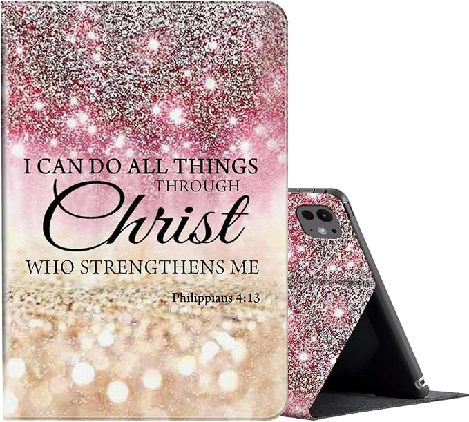 FUYOCWE for iPad Pro 13 Inch Case (M47th Generation2024 Model A2925A2926A3007)PU Leather Slim Folding Stand Case for iPad 13 7th GenAuto Sleep Wake Cover -A Dream Catcher Wolf