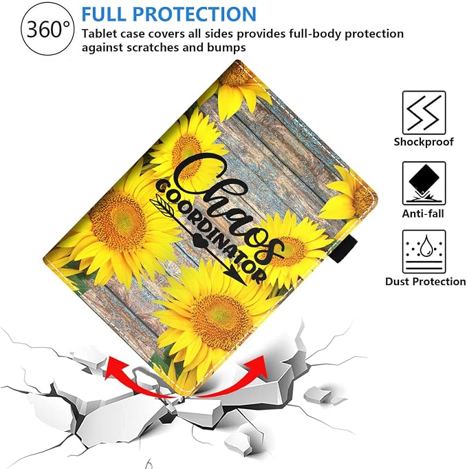 Case for Amazon Kindle Fire HD 10 &amp Fire HD 10 Plus Tablet (11th Generation 2021 Release) Premium PU Leather Stand Cover with Smart Auto Wake American Flag Deer