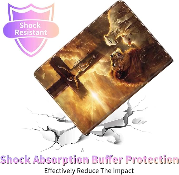 Case for iPad 10th Generation (2022 Release) 10.9 Inch Durable Shockproof Protective Cover for New iPad 10th gen 10.9 2022 Elephant Sunflower