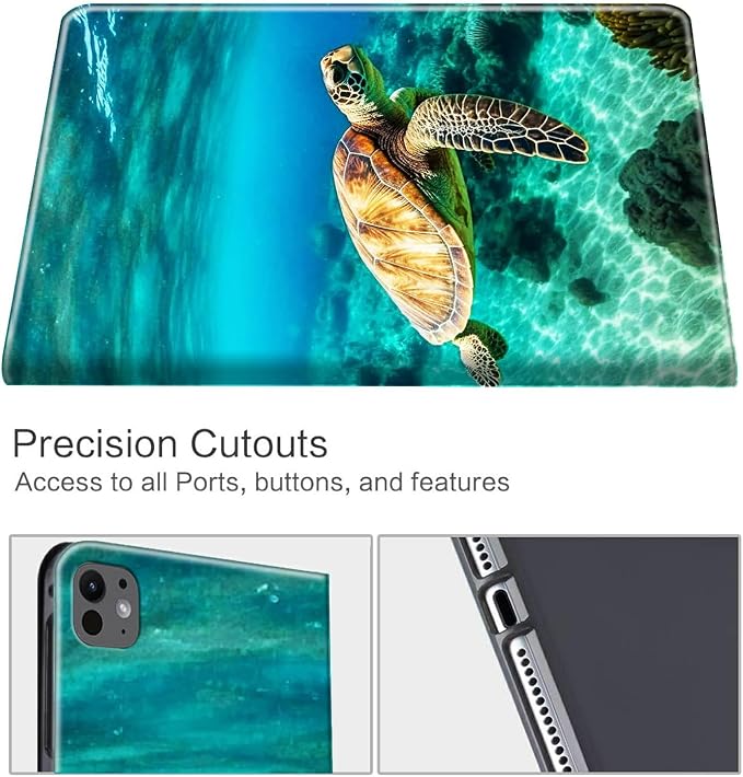for iPad Air 11 (2024)/ iPad Air 6th/5th/4th Gen Case (2025/2024/2022/2020) 10.9 Inch CaseBEOTIWAD Shockproof Slim PU Leather Stand Protective Cover with Auto Sleep/Wake-Bible Verses Philippians 4-13