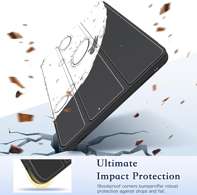 CISSOOK Compatible with iPad 9th/ 8th/ 7th Generation Case 10.2 Inch (2021/2020/2019 Release) Protective Shell with Pencil Holder Astronaut