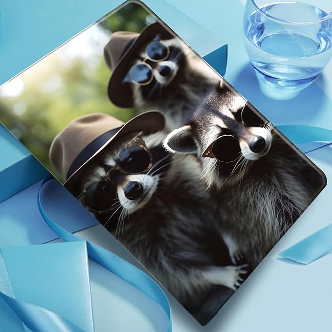 Case for Fire 7 Tablet &amp Fire 7 Kids (12th Gen 2022 Release) - Slim PU Leather Protective Smart Cover with Auto Sleep/Wake &amp Multi-Angle StandBlue Dandelion