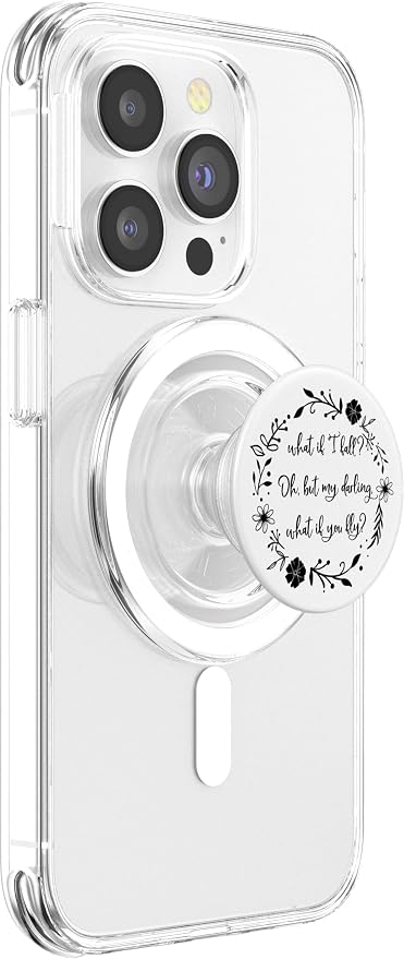 What if You Fly Positive Inspirational Message Women Girls PopSockets Adhesive PopGrip