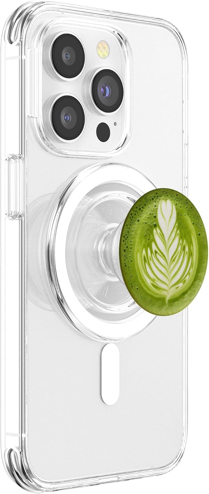 Matcha Tea Latte Art Caffeine Lovers Coffee PopSockets PopGrip for MagSafe