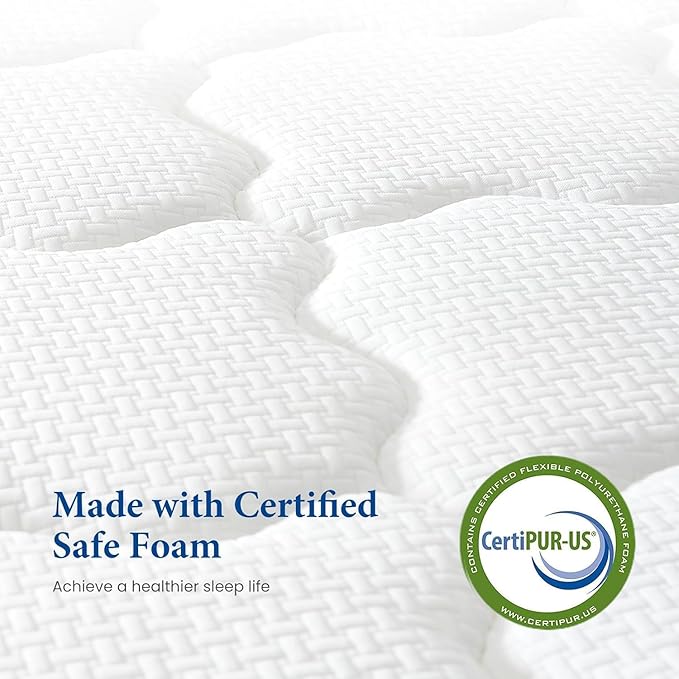 Queen Mattress 14 Inch, Medium Firm Targeted for Side & Back Sleepers, 4 Layer Gel Memory Foam Hybrid Mattress | Cooling Top for Pain Relief & Deep Sleep, Bed in a Box, 100 Night Trial