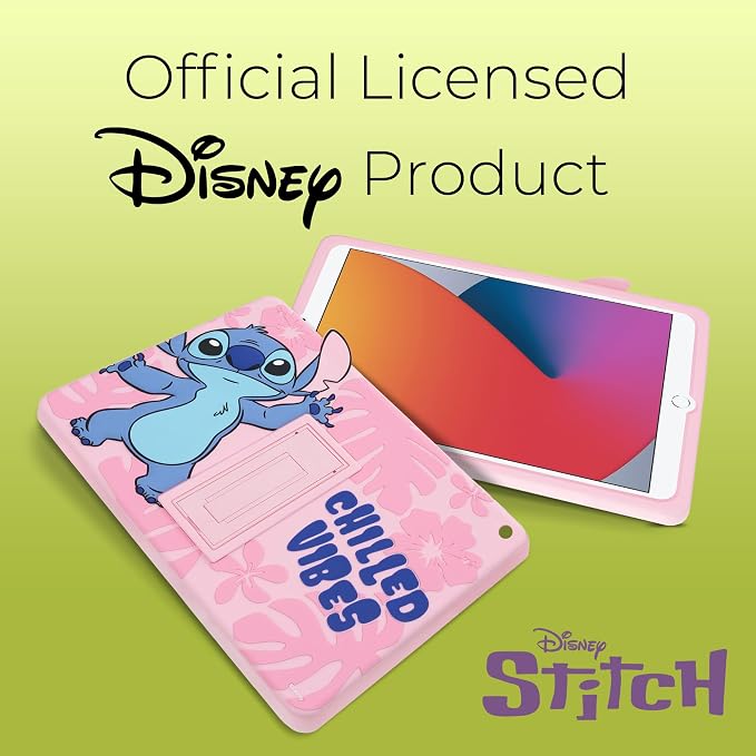 Bluey Kids iPad Case - 10.2 Case for iPad 9th/8th/7th Generation - 2019/2020/2021 Tablet Cover with Stand Shockproof Silicone Protector