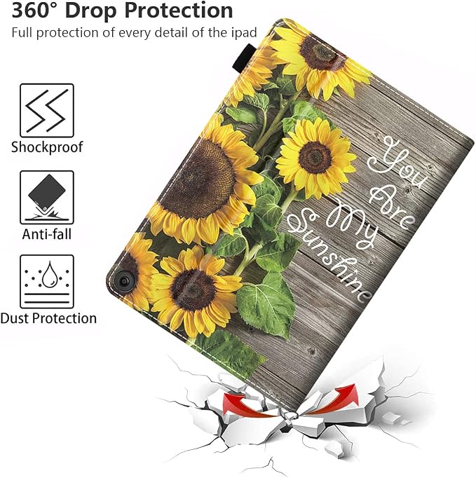 Case for All-New Amazon Kindle Fire HD 8/Fire HD 8 Plus Tablet (12th/10th Generation 2022/2020 Release) - Premium PU Leather Cover with Auto Sleep Wake Bible Verse Jeremiah 29:11