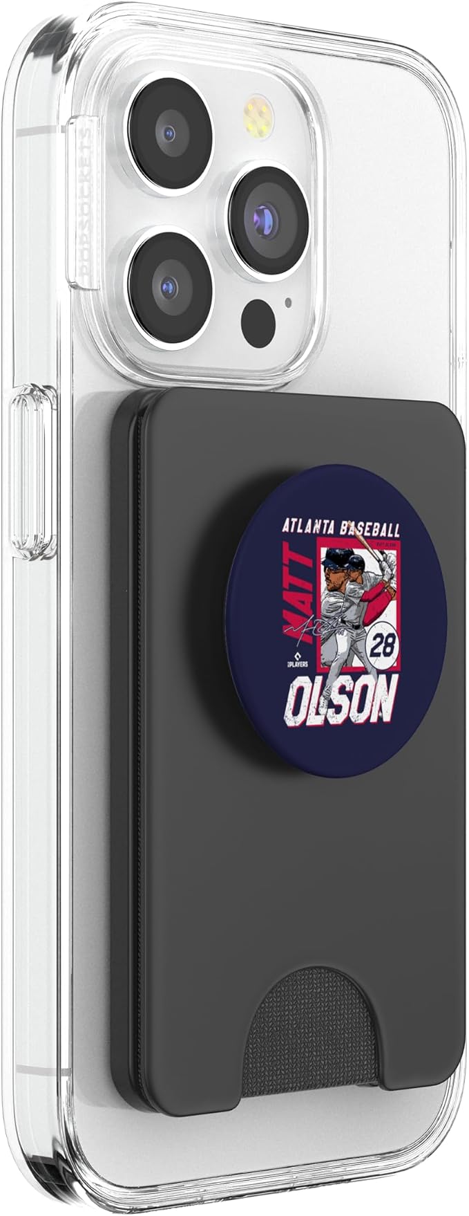 Matt Olson | Atlanta MLB Baseball Players| MLBMOL204M PopSockets PopGrip for MagSafe