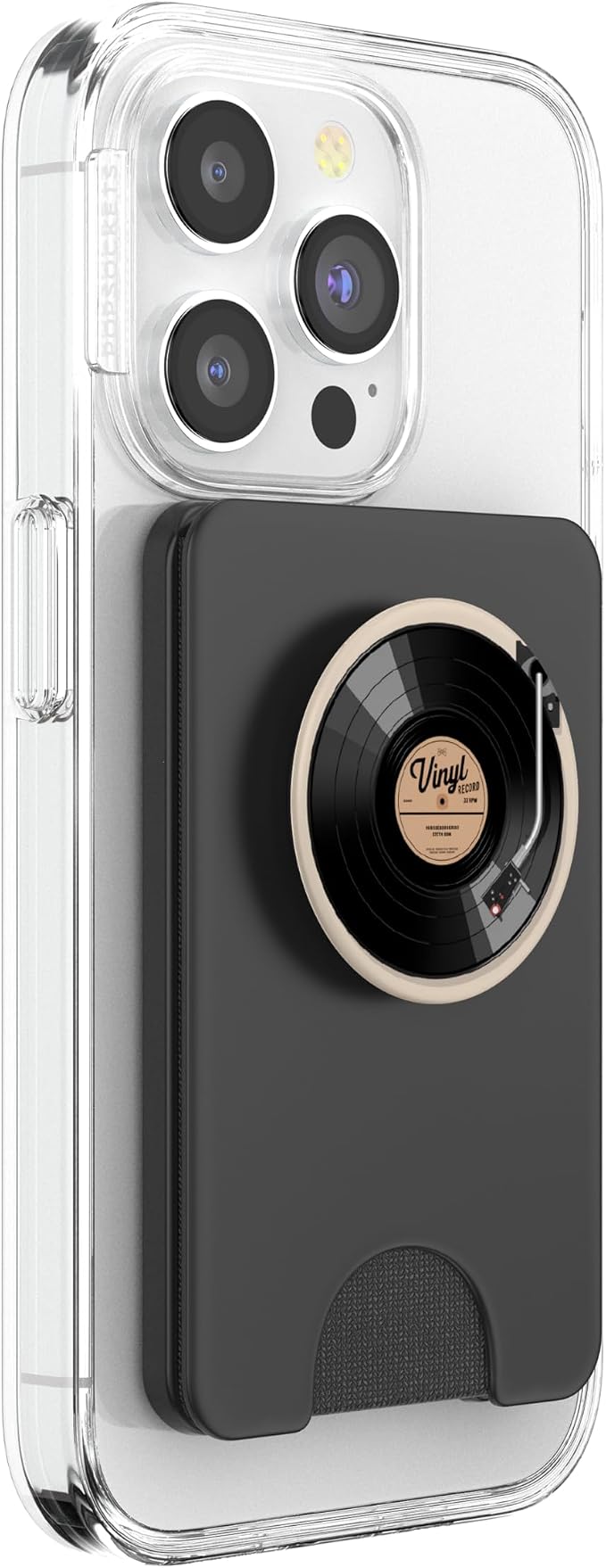 Vinyl Record Player Vinyl Collector Retro Music Lover PopSockets PopGrip for MagSafe
