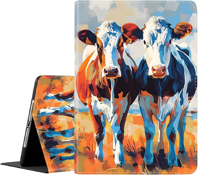 Case for Samsung Galaxy Tab S10 FE Plus 13.1 Inch 2025 Model (SM-X620/X626)Slim Folding Stand Cover with Auto Wake/Sleep for Samsung Galaxy Tab S10 FE Plus ，Painting Autumn Trees