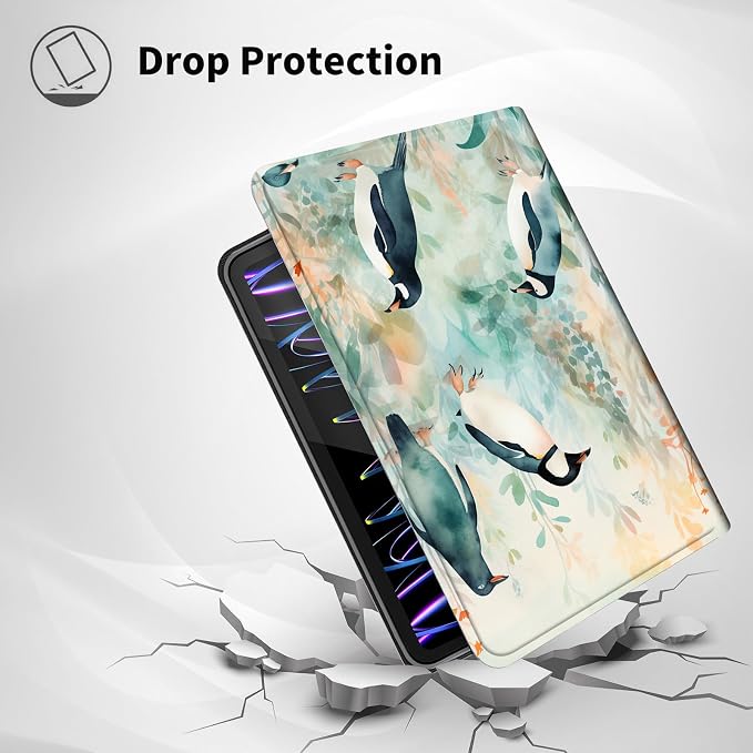Case for Kindle Paperwhite 12th Generation 7 &amp Kindle ColorSoft Signature Edition – PU Leather with Auto Sleep/Wake Slim Lightweight Protective Cover – Beach Sunset Palms
