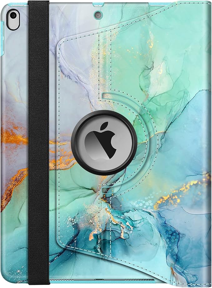 Fintie Rotating Case for iPad Air 3rd Generation 2019 / iPad Pro 10.5 2017 | 360° Swivel Stand Landscape &amp Portrait Viewing Shockproof Protective Cover Pencil Holder Auto Sleep/Wake Black