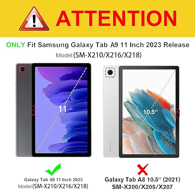 Case for Galaxy Tab A9 Plus ， Auto Sleep/Wake Multi-Angle Viewing Slim Folio Stand Cover for Samsung Galaxy Tab A9+/A9 Plus 11 Inch 2023 (SM-X210/X216/X218) Magic Mushrooms Fungus