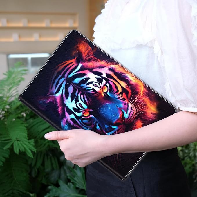 Case for iPad 10.2/10.5，iPad 9th/8th/7th Gen，for iPad 10.2 inch 2021/2020/2019/iPad Air 3rd Gen/Pro 10.5 - Slim Fit Standing Cover with Auto Sleep/Wake，Enchanted Forest 2