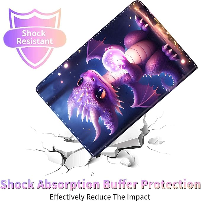 Case for Galaxy Tab A9 Plus ， Auto Sleep/Wake Multi-Angle Viewing Slim Folio Stand Cover for Samsung Galaxy Tab A9+/A9 Plus 11 Inch 2023 (SM-X210/X216/X218) Magic Mushrooms Fungus