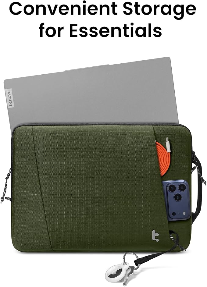 tomtoc Slim &amp 360° Protective Tablet Sleeve for 11-inch iPad Air &amp iPad Pro M5/M4/M3 iPad 2025 A16 Water-Resistant Case with CornerArmor
