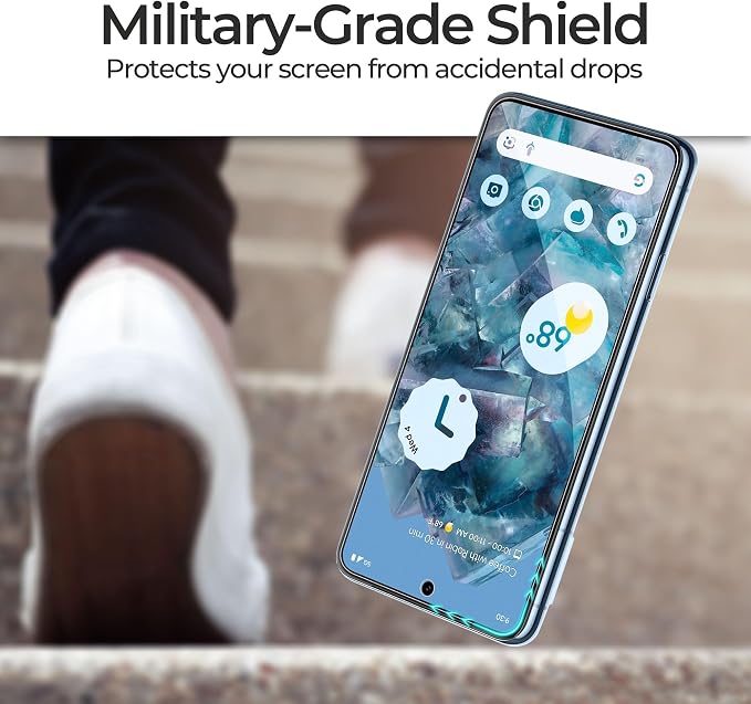 ArmorSuit 3 Pack Glass Screen Protector for Google Pixel 8 Pro Tempered Glass MilitaryShield Case Friendly (w/Alignment Tool)