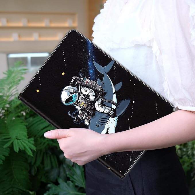 Case for iPad 10.2/10.5，iPad 9th/8th/7th Gen，for iPad 10.2 inch 2021/2020/2019/iPad Air 3rd Gen/Pro 10.5 - Slim Fit Standing Cover with Auto Sleep/Wake，Frog Playing Guitar