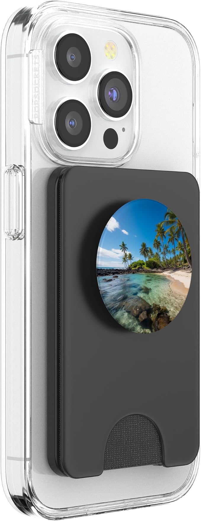 Cute Beach Themed Beach Scene PopSockets PopGrip for MagSafe