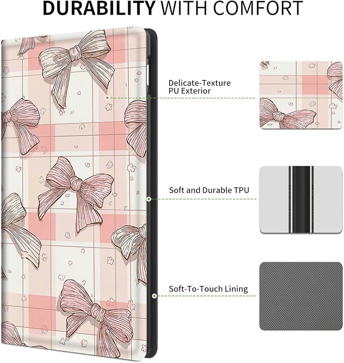 Case for iPad (A16) 11th Generation 11 Inch (2025) for iPad 10th Generation Case 10.9 Inch (2022)Slim Shockproof Shell PU Leather Stand Cover w/Auto Sleep Wake-American Eagle Rebirth of Fire