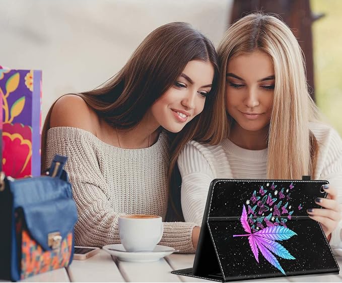 Case for All-New Amazon Fire HD 10 and 10 Plus Tablet (13th/11th Generation 2023/2021 Release) 10.1 - Slim Fit Standing Cover with Auto Sleep/Wake，Wolf