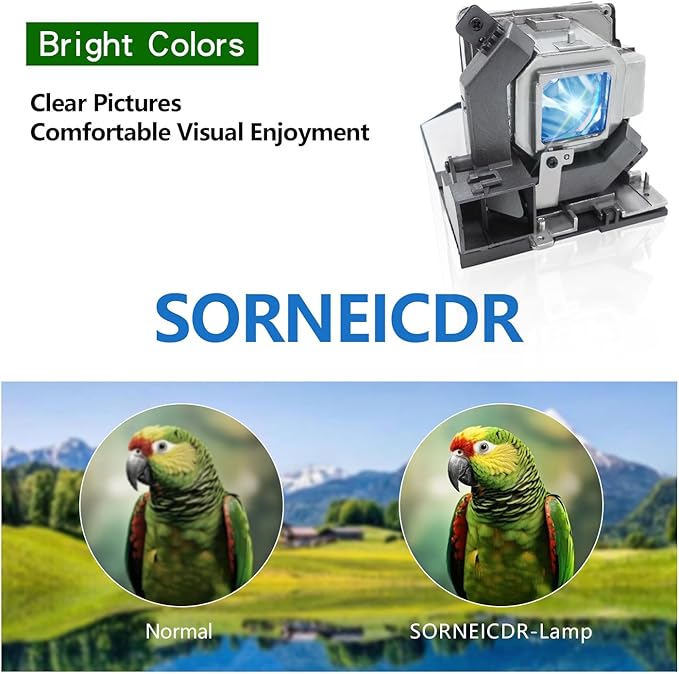 SORNEICDR NP28LP/100013541 Replacement Projector Lamp Bulb Compatible with NEC M302WS M303WS M322W M322X M323W M323X Projectors, with Housing