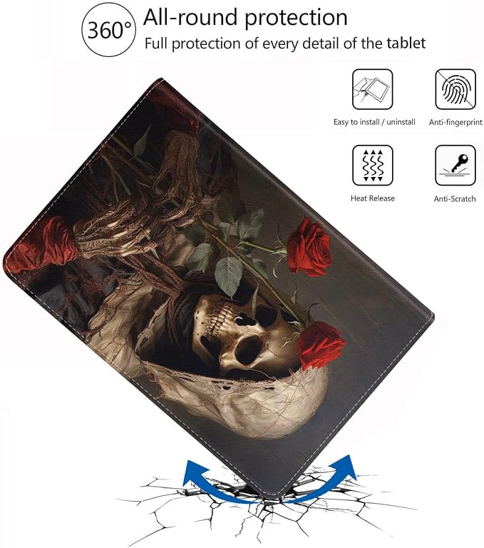 for iPad mini 7 (A17 Pro) 2024 Case/iPad mini 6 2021 Case Adjustable Stand Auto Wake/Sleep Smart Leather Cover for iPad mini 7th/6th Generation 8.3 Inch Sloth