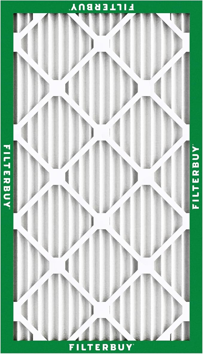 Filterbuy 16x24x1 Air Filter MERV 8 Essential Dust & Allergy Defense,