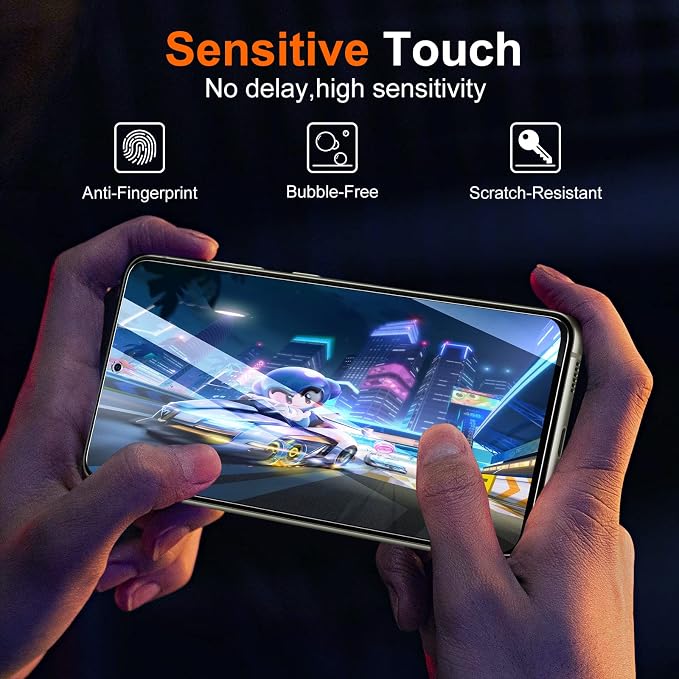 UniqueMe [2+2 Pack Compatible with Samsung Galaxy Note 20 Ultra 6.9 inch Soft TPU Screen Protector 【Not Glass】 and Camera Lens ProtectorHD Clarity [Case Friendly][Bubble Free] [Anti-slip tool]