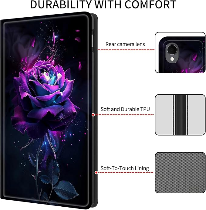 Case for iPad (A16) 11th Generation 11 Inch (2025)/ iPad 10th Generation 10.9 inch 2022Slim PU Leather Smart Cases Covers with Auto Wake/Sleep-Beast Roared