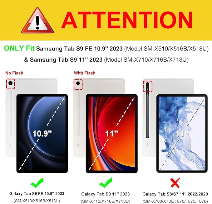 Case for Samsung Galaxy Tab S11 11 Inch PU Leather Multi-Angle Viewing Stand Wallet Protective Cover with Card Slots - Blue