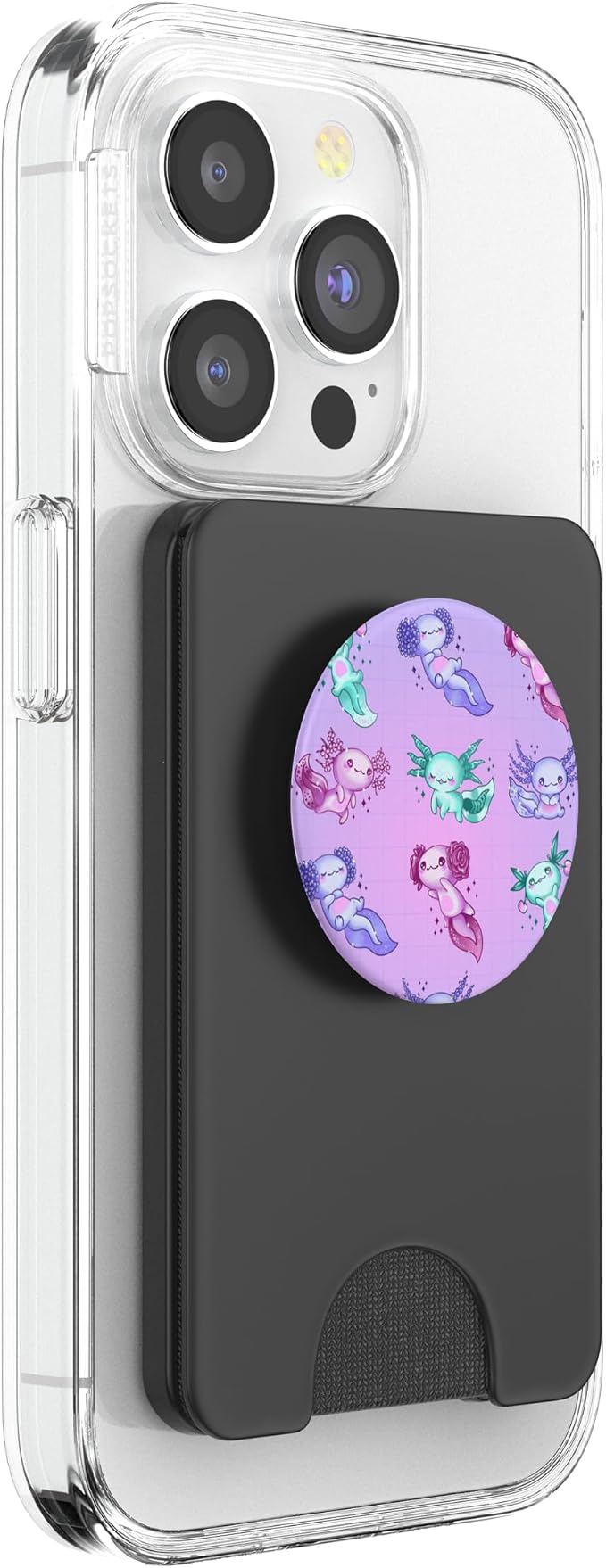 Axolotl Pattern PopSockets Adhesive PopGrip