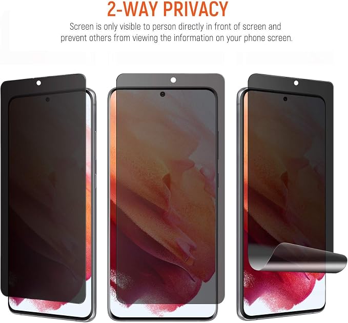 for Motorola Razr 2025 Privacy Screen Protector [Touch Sensitive] 1 Pack Inner Matte Screen Protector and External Matte Screen Film Case FriendlyAnti-PeepingNo BubblesNo Creases